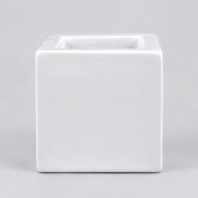 20cm Cube Fiberglass Pot 20cm in height (7.8cm)