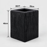 40 x 30cm Cube Fiberglass Planters