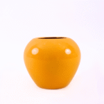 Apple Shape Fiberglass Pot | 25cm and 17cm Heights - Image 3