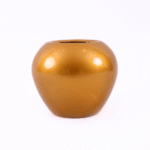 Apple Shape Fiberglass Pot | 25cm and 17cm Heights - Image 6