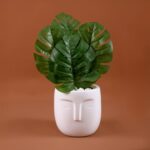 Bhudda Face Fiberglass Pot - Image 3
