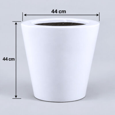Big Cone Fiberglass Planters 55cm in height (21.6″)
