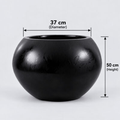 Big Tomato Ball Fiberglass Planters 50cm in height 19.6 1