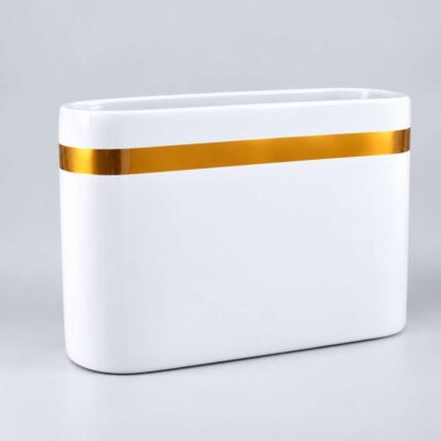 Curve Slim Trough Fiberglass Planter 60 x 30 x 85cm