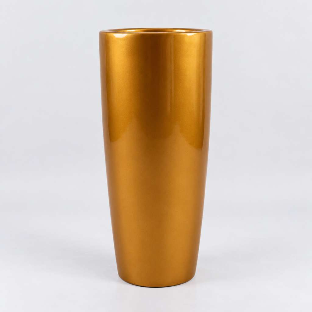 GP Cylinder Fiberglass Pot 68cm height 1