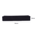 Long Trough Fiberglass Planter | 20cm x 25cm x 154cm - Image 2
