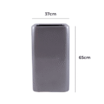 Medium Square Fiberglass Planter | 65cm in height (25.5") - Image 2