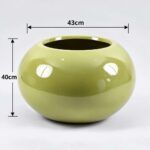 Medium Tomato Ball Fiberglass Planters 40cm in height (15.7”) 2