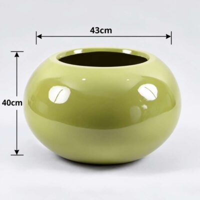 Medium Tomato Ball Fiberglass Planters 40cm in height (15.7”) 2