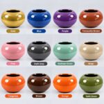 Medium Tomato Ball Fiberglass Planters 40cm in height (15.7”) 2