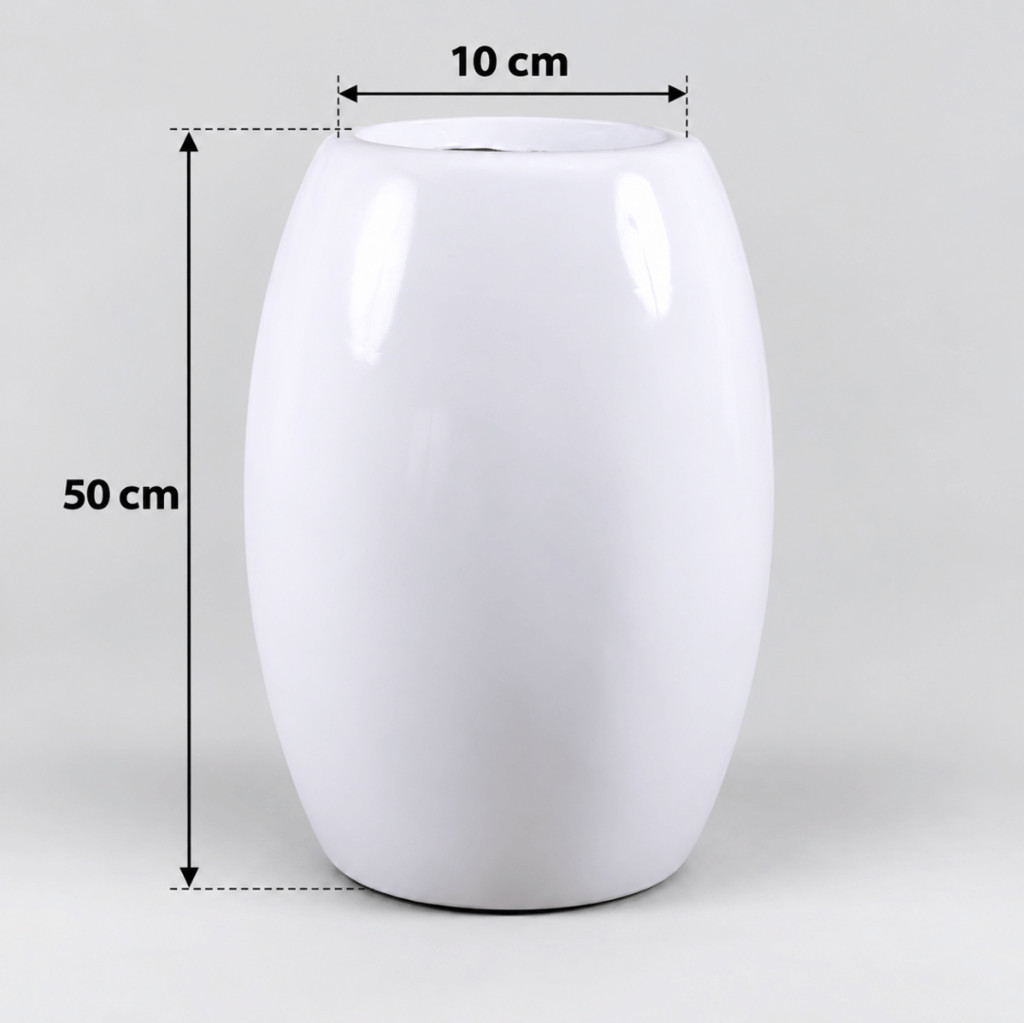 Mini Classic Fiberglass Pots 37cm in height (14.5)
