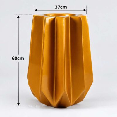 Okro Classic Fiberglass PlanterPot 60cm in Height (23.6”) 1