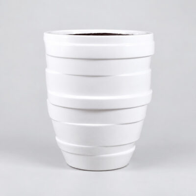 Rib Pot fiberglass Planter 66cm 25.9 in height