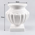 Sea Shell Fiberglass PlantersPots 1