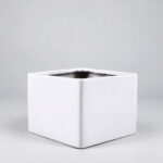 Small Square Fiberglass Planter Pot 30cm 41cm