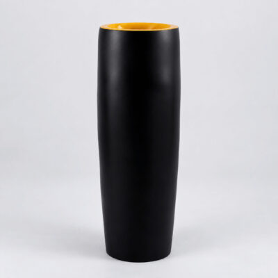 Tapered Cylinder Fiberglass PlantersPots 92cm height 1