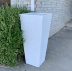 Tapered Square Fiberglass Planter | 3ft (90cm in height) - Image 3