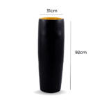 Tapered Cylinder Fiberglass Planters/Pots | 92cm height - Image 2