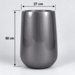 Tear Drop Fiberglass Planter Pot 7