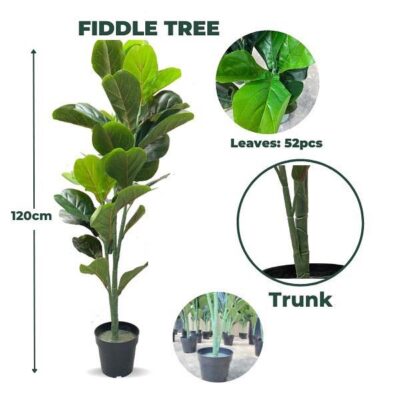 Artificial/Faux Fiddle Plant/Tree | 120cm in height