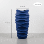 Big wave fiberglass planter