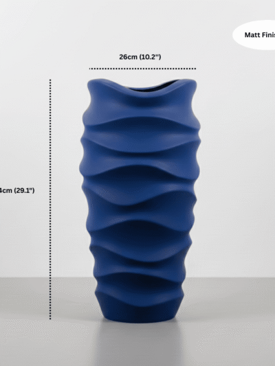 Big wave fiberglass planter