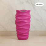 wavy fiberglass planters