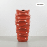 Wavy Fiberglass Planters | 74cm and 43cm height - Image 8