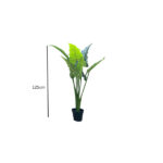 Cocoyam Artificial Plants/Flower For Indoor Home, Office Decorations - Image 4