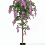 Artificial Wisteria Tree Plant – Elegant Faux Floral Decor for Events and Homes