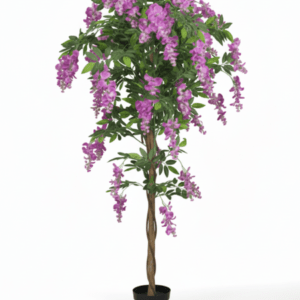 Artificial Wisteria Tree Plant – Elegant Faux Floral Decor for Events and Homes