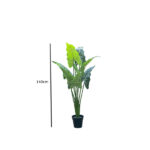 Cocoyam Artificial Plants/Flower For Indoor Home, Office Decorations - Image 3