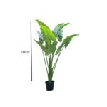 Cocoyam Artificial Plants/Flower For Indoor Home, Office Decorations - Image 2