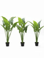 Cocoyam Artificial Plants/Flower For Indoor Home, Office Decorations