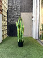 Modern Artificial Snake Plant for Indoor Décor – Available in Small and Big Sizes - Image 2