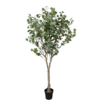 Elegant Artificial Eucalyptus Plant – 185cm Realistic Indoor Greenery - Image 3