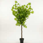 Artificial Maple Leaf Tree 150cm | Luxury Green Indoor Decor in Nigeria
