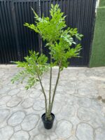 Artificial Elm Tree 160cm with 3 Branches – Elegant Indoor and Outdoor Décor - Image 2