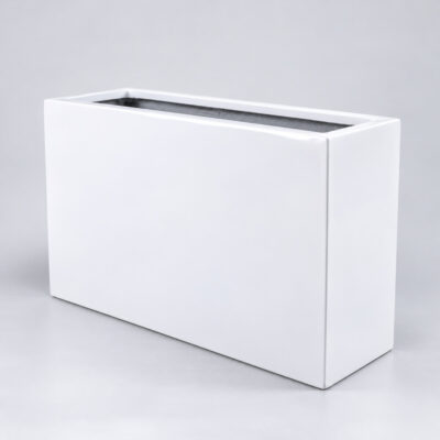 Slim trough planters