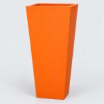 Tapered fiberglass planters 2